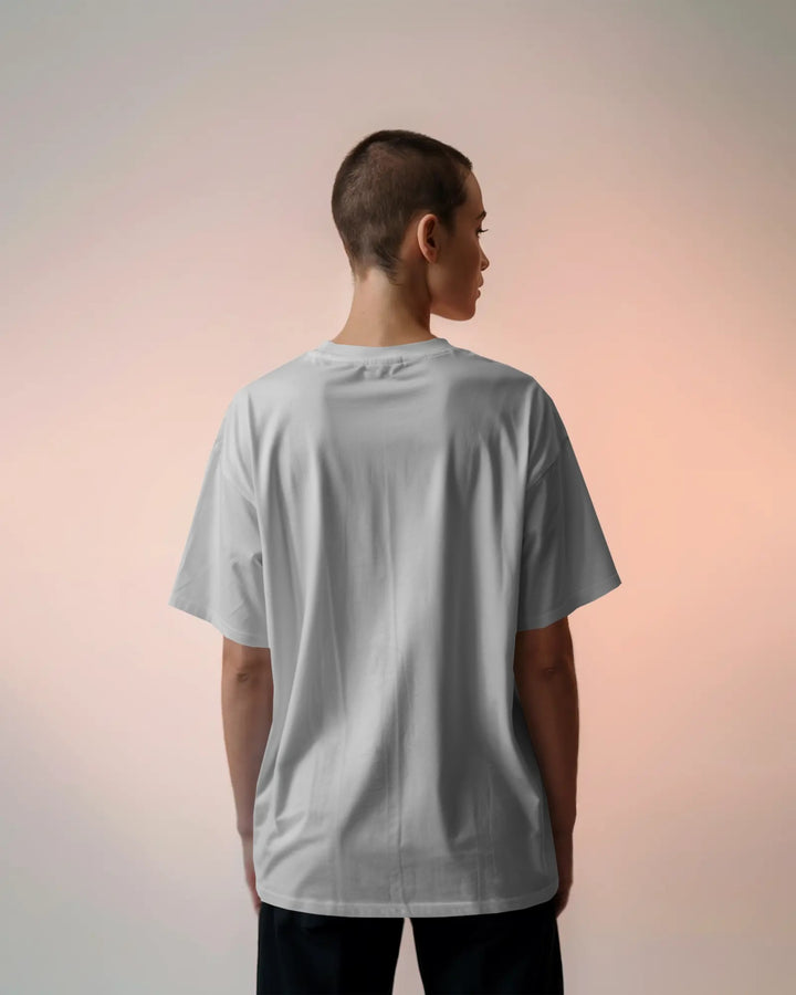 White Nostalgic Rain Artwork Happiness Unisex T-Shirt