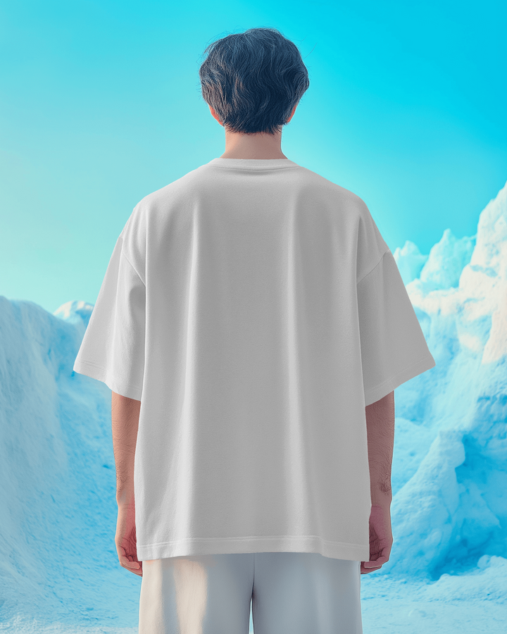 White Nostalgic Rain Artwork Happiness Unisex T-Shirt